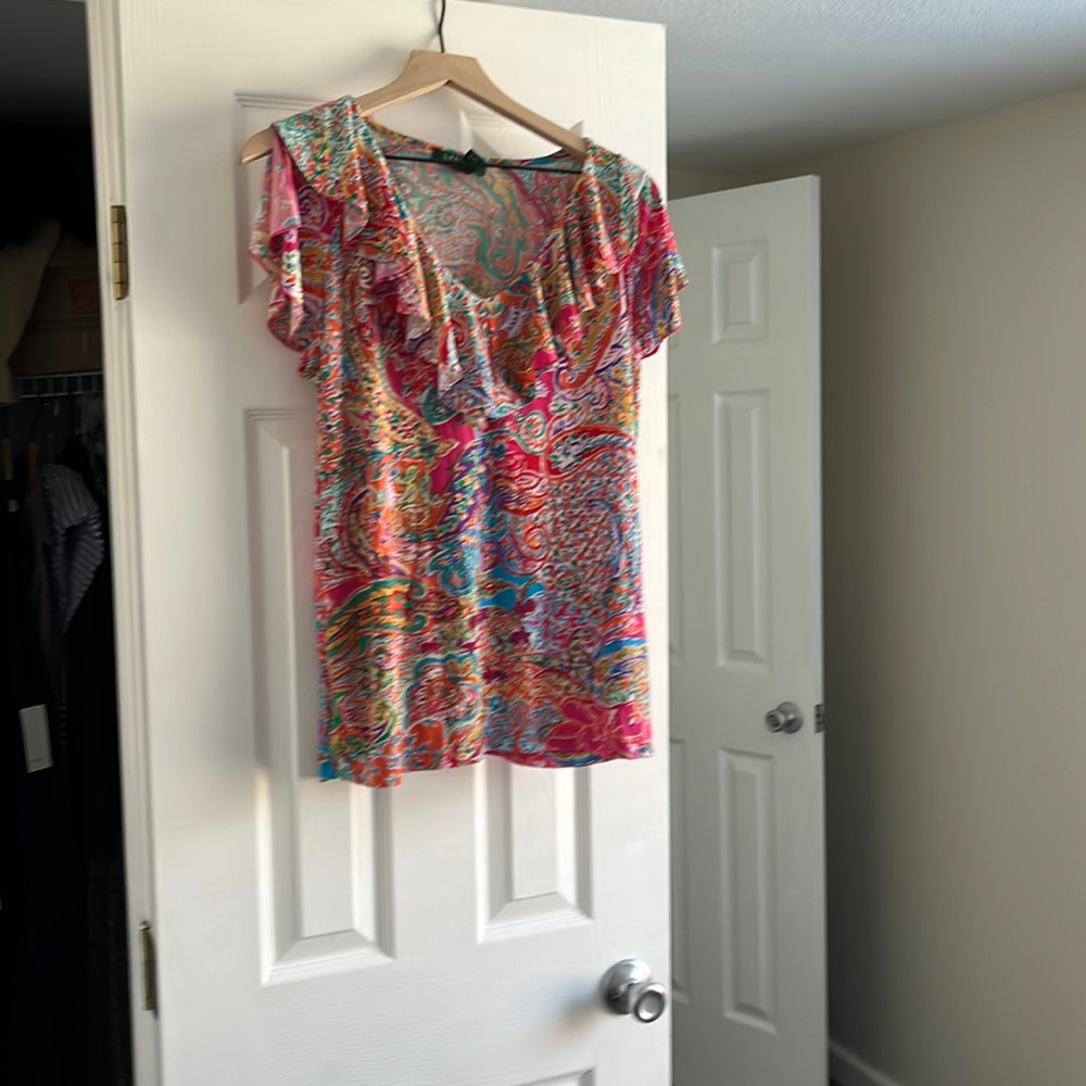 Ralph Lauren colorful spring shirt